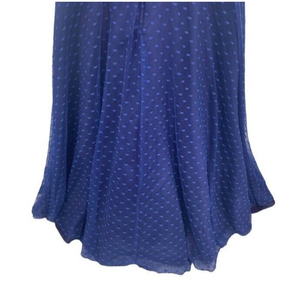Jessica McClintock Bridal Vintage Retro Tulle Polka Dot Fit & Flare Dress 50s 8 - Picture 6 of 11